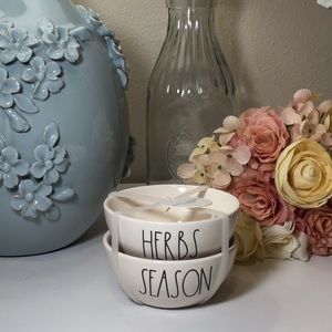 Rae Dunn HERBS & SEASON Seasoning Bowls